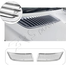 Brsplast Mercedes Sprinter W906 Uyumlu 2006-2018 Kaput Havalandırma 2 Parça Abs Krom Kaplama