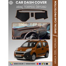 E-BİZ Fıat Fiorino (2007-2024) Torpido Örtüsü Ön Göğüs Torpido Koruma Tam Uyum Çatlamayı Önler Kolay Montaj