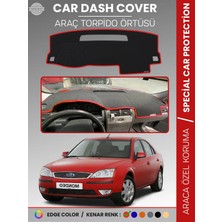E-BİZ Ford Mondeo (2007-2014) Torpido Örtüsü Ön Göğüs Torpido Koruma Tam Uyum Kaymaz Kolay Montaj