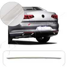 Brsplast Volkswagen Passat B8.5 Uyumlu 2019 ve Üzeri Krom Bagaj Alt Çıtası Paslanmaz Çelik