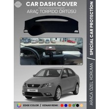 E-BİZ Seat Toledo (2013-2017) Torpido Örtüsü Ön Göğüs Halı Torpido Koruma Birebir Uyum Kaymaz Uv Koruma