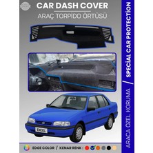 E-BİZ Hyundai Excel (1989-1994) Torpido Panel Torpido Koruma Araca Özel Çatlamayı Önler Kaymaz Kolay Montaj