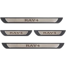 Brsplast Toyota Rav4 Uyumlu Kapı Eşiği Krom Abs 4 Parça