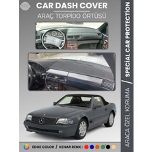 E-BİZ Mercedes Sl R129 (1989-2001) Torpido Örtüsü Premium Kalite Torpido Koruma Özel Kesim Uv Koruma