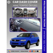 E-BİZ Volkswagen Touareg (2002-2010) Torpido Örtüsü Ön Göğüs Koruma Torpido Koruma Tam Uyum Araca Özel