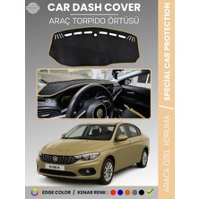 E-BİZ Fıat Egea (2007-2021) Ekransız Torpido Örtüsü Ön Göğüs Koruma Torpido Koruma Tam Uyum Kolay Montaj