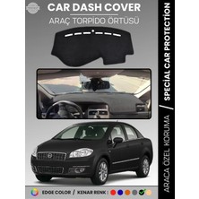 E-BİZ Fıat LINEA (2007-2015) Torpido Örtüsü Ön Göğüs Koruma Torpido Koruma Tam Uyum Kaymaz Kolay Montaj