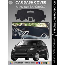 E-BİZ Ford Fiesta (2008-2017) Torpido Örtüsü Ön Panel Koruma Tam Uyum Çatlamayı Önler Kolay Montaj