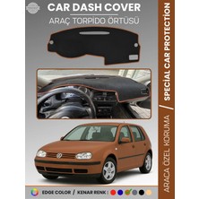 E-BİZ Volkswagen Golf 4 (1997-2003) Torpido Örtüsü Ön Göğüs Koruma Torpido Koruma Tam Uyum Çatlamayı Önler