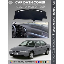 E-BİZ Ford Mondeo (2000-2007) Torpido Örtüsü Ön Göğüs Torpido Koruma Tam Uyum Kaymaz Kolay Montaj