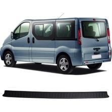 Brsplast Renault Trafic Uyumlu 2001-2014 Uzun Model Abs Arka Tampon Üstü Koruma