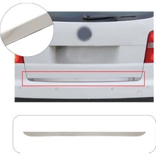Brsplast Volkswagen Touran Uyumlu 2010 ve Üzeri Krom Bagaj Alt Çıtası Paslanmaz Çelik