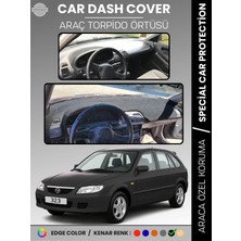 E-BİZ Mazda 323 Bj Hatchback (1998-2003) Torpido Örtüsü Panel Koruma Torpido Koruma Tam Uyum Uv Koruma