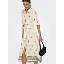 Only Jdy Bayan Desenli Gömlek Elbise 15373346