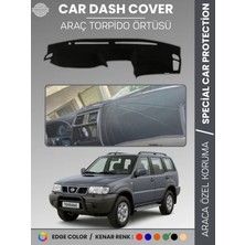 E-BİZ Nissan Terrano Düz Model (1999-2003) Torpido Örtüsü Ön Göğüs Torpido Koruma Birebir Uyum Kaymaz