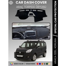 E-BİZ Fıat Doblo D3 Kapaklı (2013-2015) Airbagsiz Torpido Örtüsü Göğüs Torpido Koruma Çatlamayı Engeller