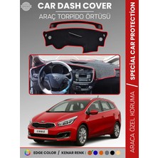E-BİZ Kia Ceed (2013-2019) Torpido Örtüsü Ön Panel Torpido Koruma Tam Uyum Tam Uyum Kaymaz Kolay Montaj