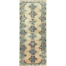 Soho Antiq Kadio Rustik Tasarımlı Yün Yolluk 96X234 cm