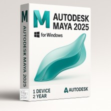 Autodesk Maya 2025 (Windows) - 1 Pc 2 Yıl Serial + Product Key