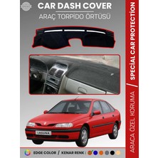 E-BİZ Renault Laguna 1 (1994-2001) Torpido Örtüsü Ön Göğüs Koruma Torpido Koruma Araca Özel Tam Uyum