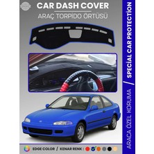 E-BİZ Honda Cıvıc (1994-2000) Torpido Örtüsü Ön Panel Torpido Koruma Tam Uyum Çatlamayı Önler Kolay Montaj