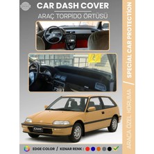 E-BİZ Honda Cıvıc Ef (1988-1991) Torpido Örtüsü Torpido Koruma Tam Uyum Çatlamayı Önler Kolay Montaj