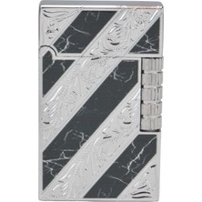 Als Dupont Tarzı Metal Gazlı Çakmak – 4 Renk Seçenekli (Altın Siyah / Altın Kırmızı / Gümüş Siyah / Gümüş Kırmızı), Lüks Tasarım