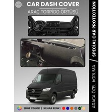 E-BİZ Mercedes Sprınter VS30 (2018-2024) Torpido Örtüsü Premium Kalite Torpido Koruma Özel Kesim Uv Koruma
