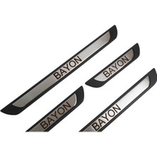 Brsplast Hyundai Bayon Uyumlu Kapı Eşiği Krom Abs 4 Parça