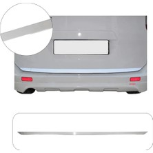 Brsplast Ford Courier Uyumlu 2014-2023 Krom Bagaj Alt Çıtası Paslanmaz Çelik