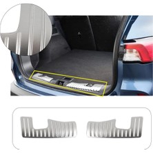 Brsplast Ford Kuga Uyumlu 2020 ve Üzeri Krom Bagaj Iç Eşiği 2 Parça Paslanmaz Çelik