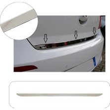Brsplast Hyundai I20 Uyumlu 2014-2017 Krom Bagaj Alt Çıtası Paslanmaz Çelik