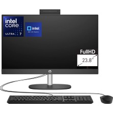 Hp Proone 240 G10 Ultra 7 155U 16 GB 512 GB SSD Windows 11 Pro Intel Graphics 23.8" Full Hd All In One Pc D1BC2ETCB1