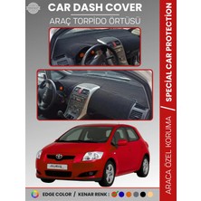 E-BİZ Toyota Auris (2006-2012) Torpido Örtüsü Ön Göğüs Halı Torpido Koruma Tam Uyum Uv Koruma Kolay Montaj