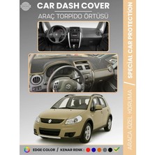 E-BİZ Suzukı Sx4 (2006-2014) Torpido Örtüsü Panel Torpido Koruma Tam Uyum Uv Koruma Hızlı Montaj