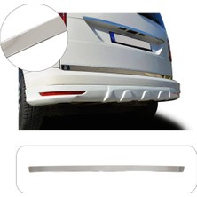 Brsplast Volkswagen Caddy Uyumlu 2015 ve Üzeri Krom Bagaj Alt Çıtası Paslanmaz Çelik