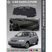 E-BİZ Chevrolet Kalos Torpido Örtüsü Ön Göğüs Koruma Torpido Koruma Tam Uyum Çatlamayı Önler Kolay Montaj