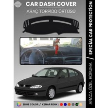 E-BİZ Renault Megane 1 (1999-2003) Torpido Örtüsü Ön Göğüs Koruma Torpido Koruma Tam Uyum Çatlamayı Önler
