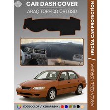E-BİZ Toyota Corolla E110 (1998-2002) Torpido Örtüsü Ön Göğüs Koruma Araca Özel Çatlamayı Önler Kaymaz
