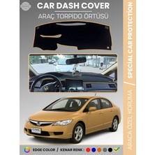 E-BİZ Honda Cıvıc Fd6 (2005-2011) Torpido Örtüsü Torpido Koruma Tam Uyum Çatlamayı Önler Kolay Montaj