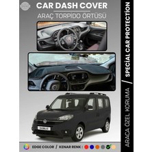 E-BİZ Fıat Doblo (2015-2020) Torpido Örtüsü Ön Göğüs Torpido Koruma Tam Uyum Çatlamayı Önler Kolay Montaj