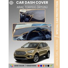 E-BİZ Ford Kuga (2015-2019) Torpido Örtüsü Ön Göğüs Torpido Koruma Tam Uyum Kaymaz Kolay Montaj