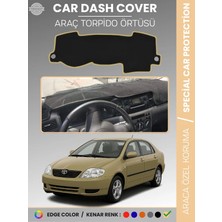 E-BİZ Toyota Corolla E120 (2002-2007) Torpido Örtüsü Ön Göğüs Koruma Araca Özel Çatlamayı Önler Kaymaz