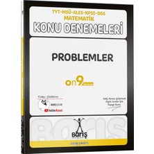 Barış Yayınları Tyt Msü Ales Kpss Dgs Matematik Problemler Konu Denemeleri