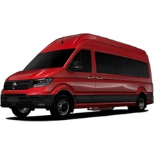 Brsplast Volkswagen Crafter Uyumlu 2019 ve Üzeri Krom Kapı Kolu 4 Kapı Paslanmaz Çelik Çift Delik