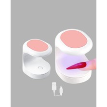 Ethab Ticaret Tırnak Matkabı ve LED Oje Kurutucu 2’li Profesyonel Bakım Seti - GL002V-7MM045