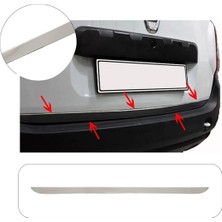 Brsplast Dacia Lodgy Uyumlu 2013 ve Üzeri Krom Bagaj Alt Çıtası Paslanmaz Çelik