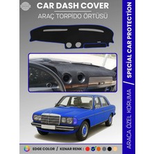 E-BİZ Mercedes E Serisi W123 (1976-1985) Torpido Örtüsü Premium Kalite Torpido Koruma Özel Kesim Uv Koruma