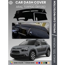 E-BİZ Cıtroen  Cactus (2013-2018) Torpido Örtüsü Ön Göğüs Koruma Torpido Koruma Çatlamayı Engeller Tam Uyum