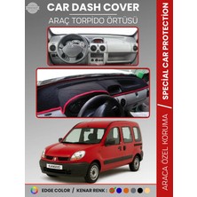 E-BİZ Renault Kangoo (1997-2008) Aırbagsız Torpido Örtüsü Ön Panel Koruma Tam Uyum Uv Koruma Kaymaz